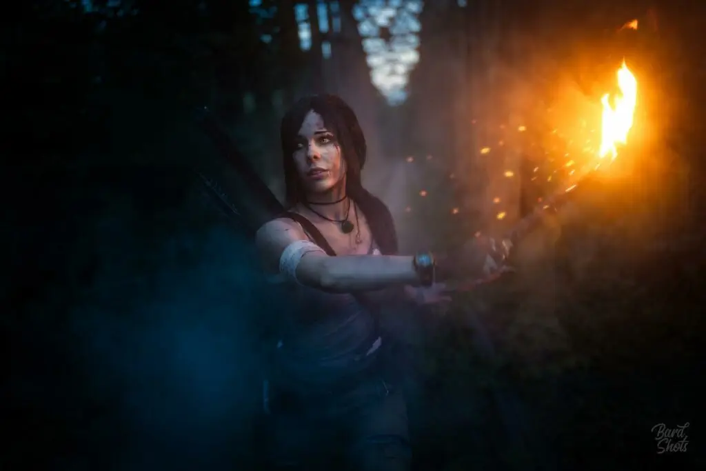 Fotograf: bard.shots – Model: thanatos_arts_official als Tomb Raider